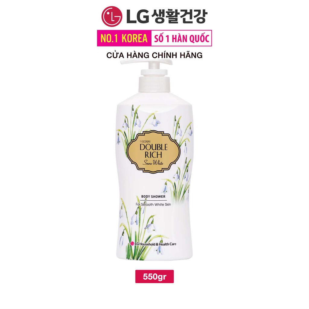 Sữa tắm Double Rich hương hoa chiết xuất từ thiên nhiên 550ml