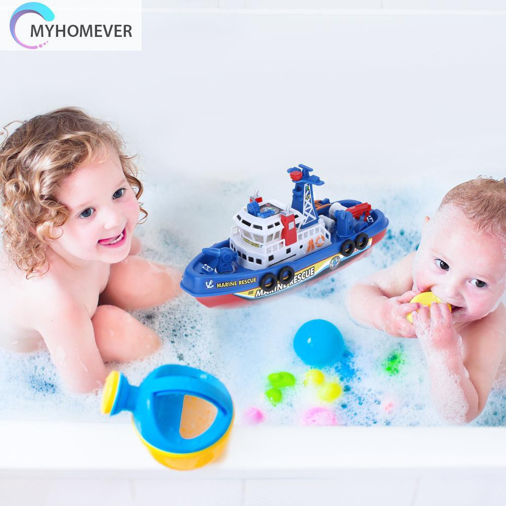 Pop It Fidget Đồ chơi Kids Electric Ship Fire Boat Water Spray Music Sound Light Educational Đồ chơis