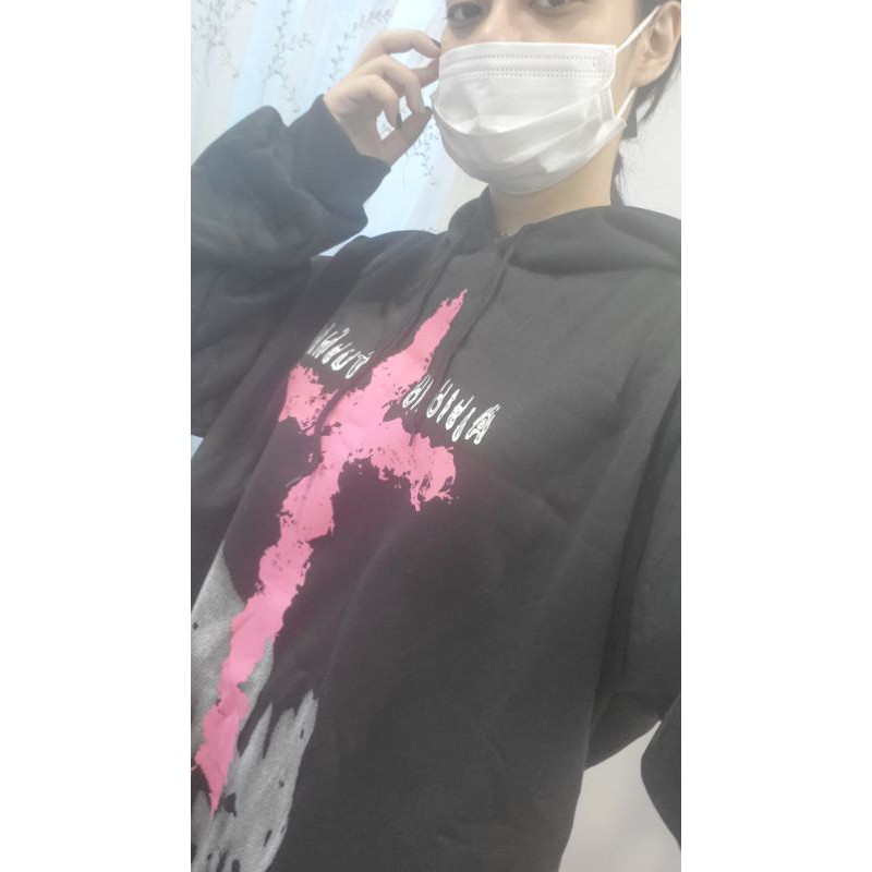 (Order) Áo hoodie nam nữ Pink Cross ulzzang unisex 💥 FREESHIP 💚 Áo nỉ lót bông dáng rộng 💥