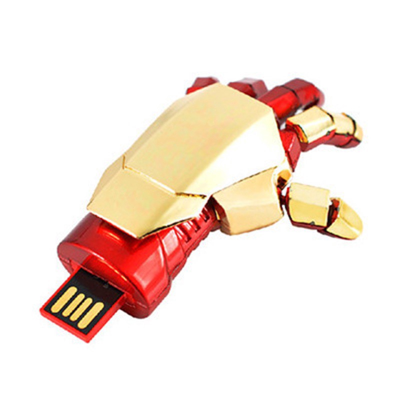 USB 2.0 dung lượng 4GB/8GB/16GB/32GB hình cánh tay của Iron man | BigBuy360 - bigbuy360.vn