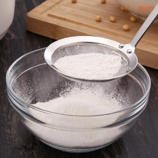 Ray lọc thức ăn inox cán gỗ