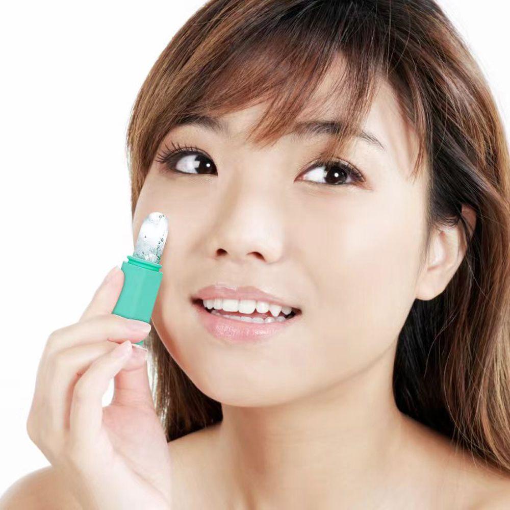 AROMA Thanh Lăn Mát Xa Mặt / Cơ Thể Bằng Silicone Giúp Se Khít Lỗ Chân Lông