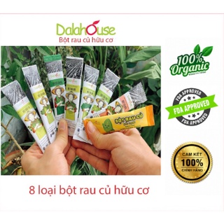 Bột Rau Củ Dalat House Các Loại Ăn Dặm Cho Bé - Gói 3g