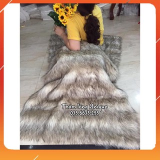 Thảm Lông Chụp Hình- Tông Nâu Đen giá rẻ