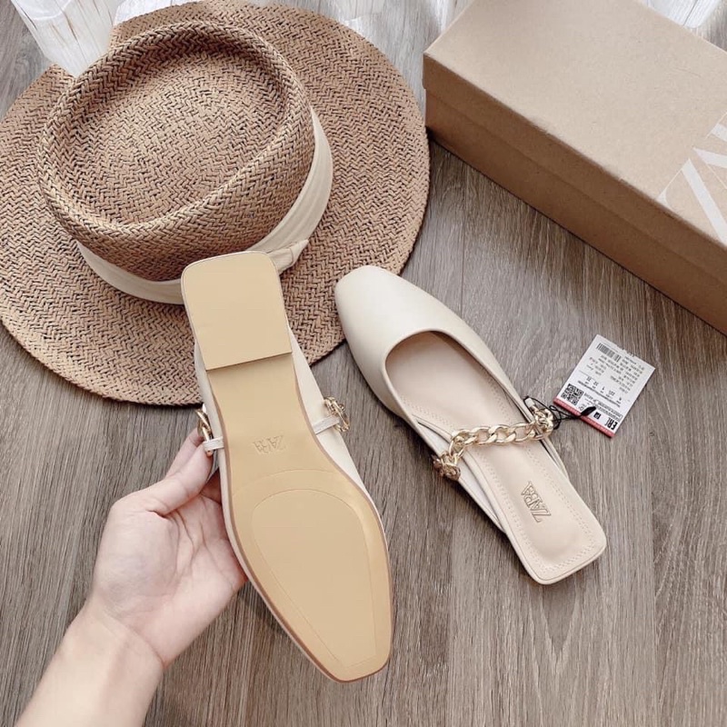 Dép sục zara quai xích fullbox