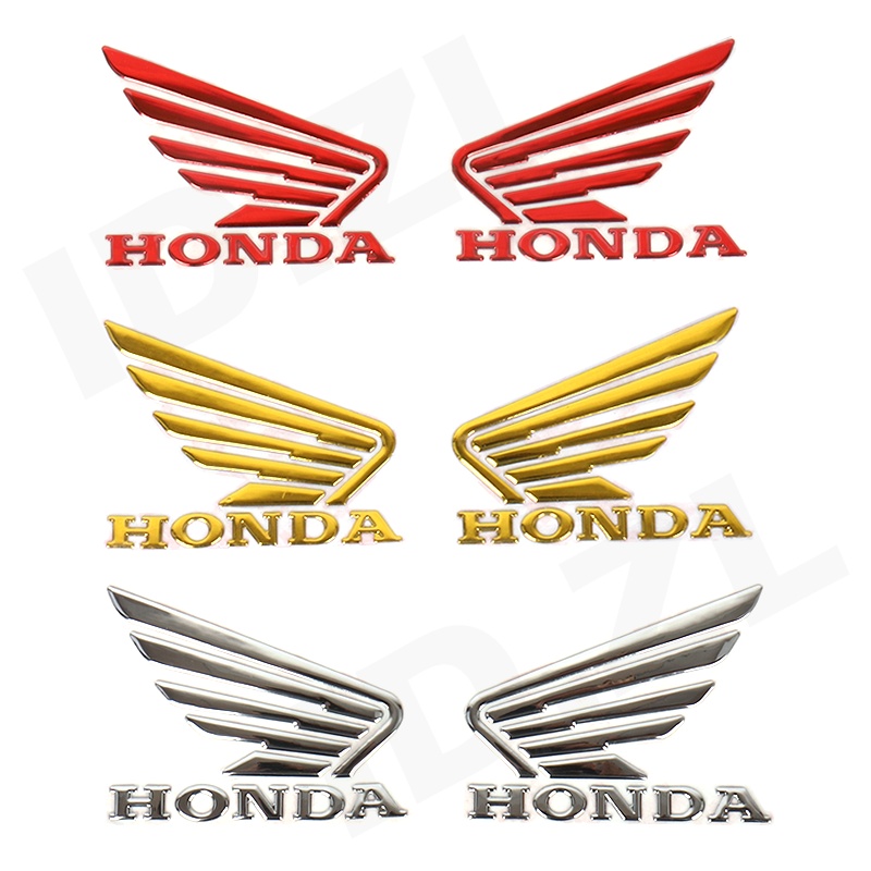 Logo 3D Bằng Cao Su Mềm Dán Trang Trí Xe Mô Tô Honda