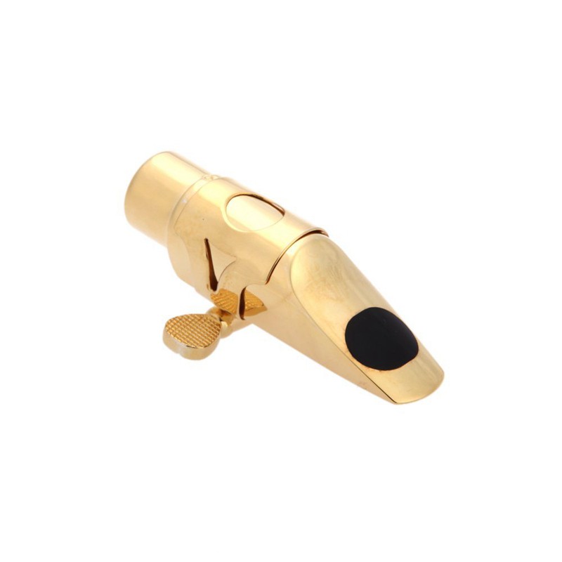 Phụ Kiện Kèn Saxophone Soprano Saxophone 5c Kim Loại Mạ Vàng Có Nắp Đậy