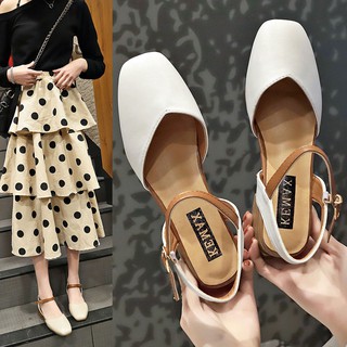 Giày Sandal Bít Mũi Thời Trang 2020 Cho Nữ