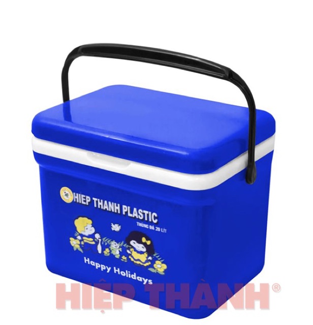 Thùng Đá Vuông Nhựa Hiệp Thành 12L, 16L, 20L, 24L