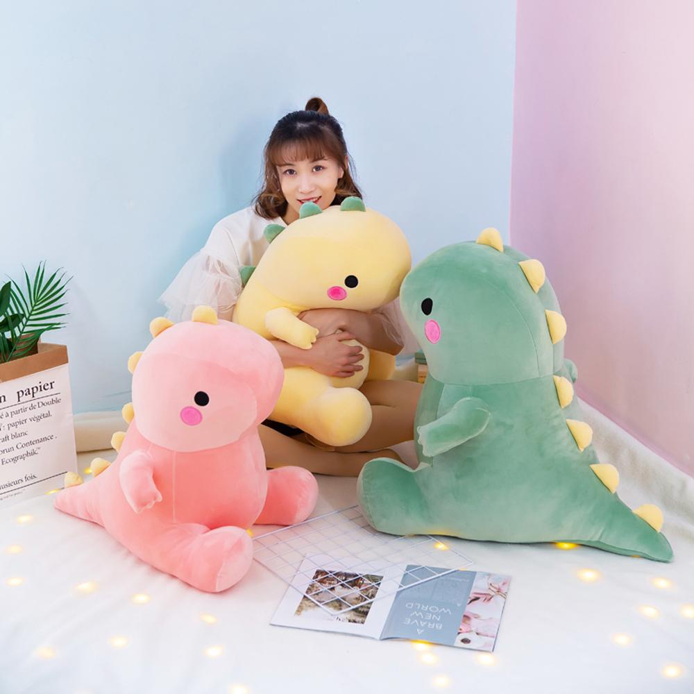 Thú Nhồi Bông Hình Khủng Long Hoạt Hình Đáng Yêu
