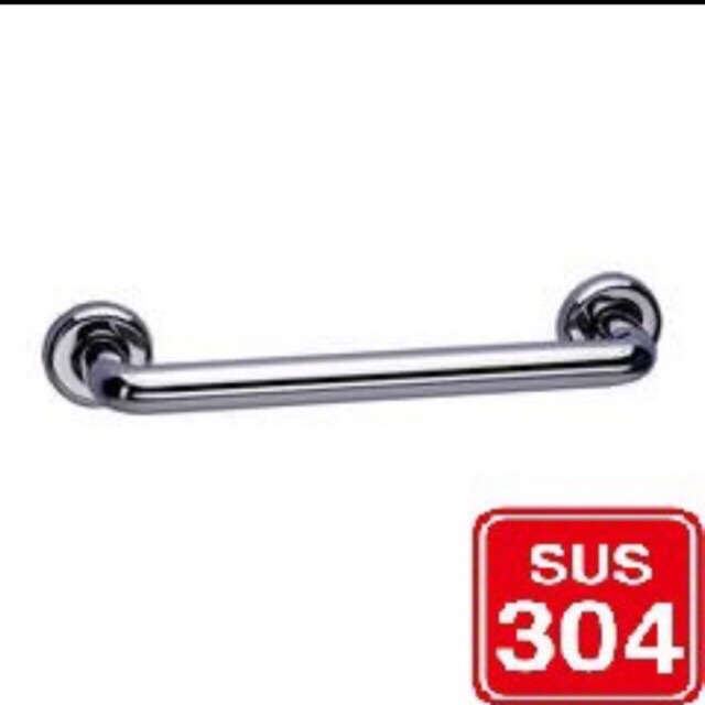 Tay vịn phòng tắm inox 304, tay vịn nhà vệ sinh,tay vịn cho người già, ống phi 32 bao cứng