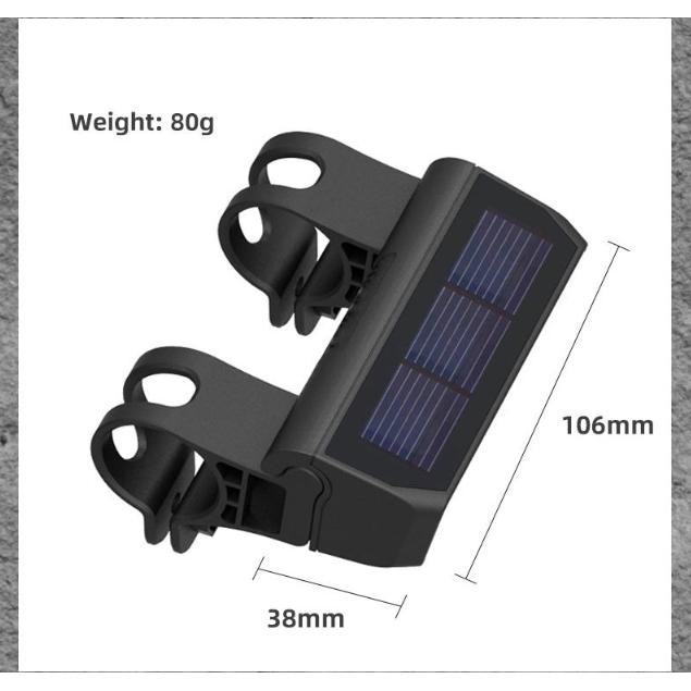 Đèn Pha vô cực xe đạp Bicycle Solar LED - Home and Garden