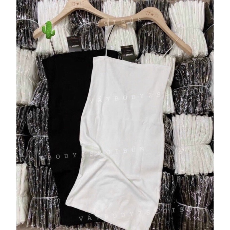 Đầm body dây bún siêu ôm tôn dáng