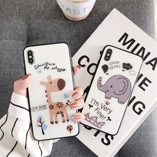 Ốp lưng voi con & hươu con đáng yêu mặt kính - ốp iphone ...