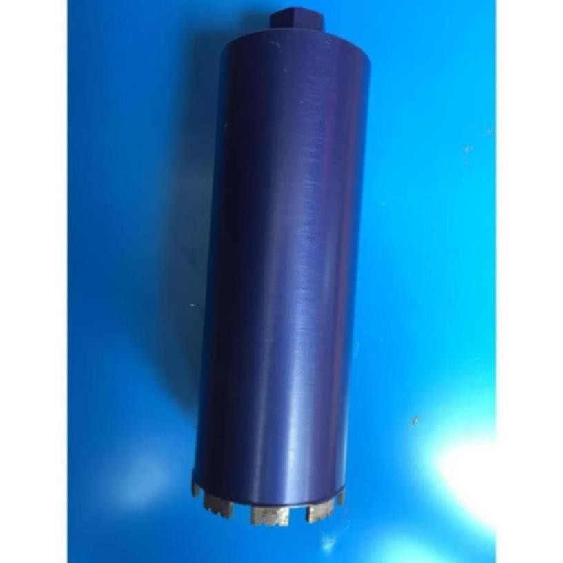 Mũi khoan khoét lỗ bê tông phi 114mm Tặng kèm 1 đầu chuyển khoan; Mũi khoan rút lõi bê tông cao cấp