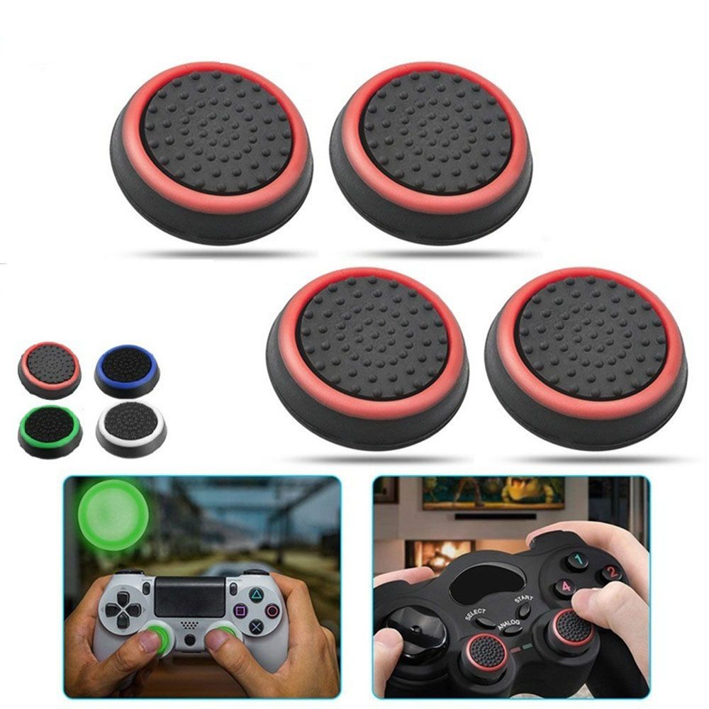 Set 2 nắp silicon nhiều màu sắc bảo vệ nút bấm tay cầm chơi game cho Xbox 360 / Ps4 Ps3