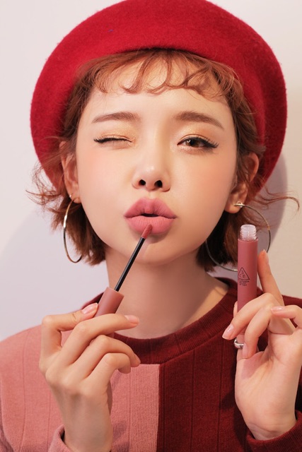 SON KEM 3CE VELVET LIP TINT #NEAR AND DEAR HỒNG ĐẤT