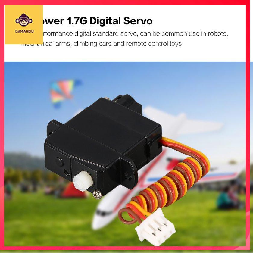 T-power 1.7G Điện áp thấp Đầu nối Servo JST KIT RC Mini Car Drone