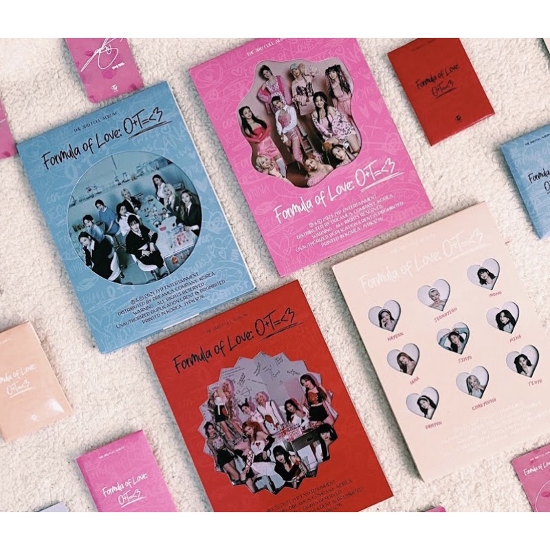 Album Twice - Formula Of Love : O+T=<3 Nguyên Seal