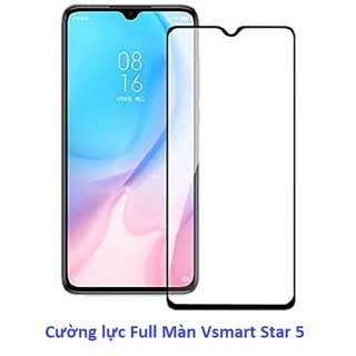 Kính cường lực Vsmart Star 5 (Full Màn, Full Keo)