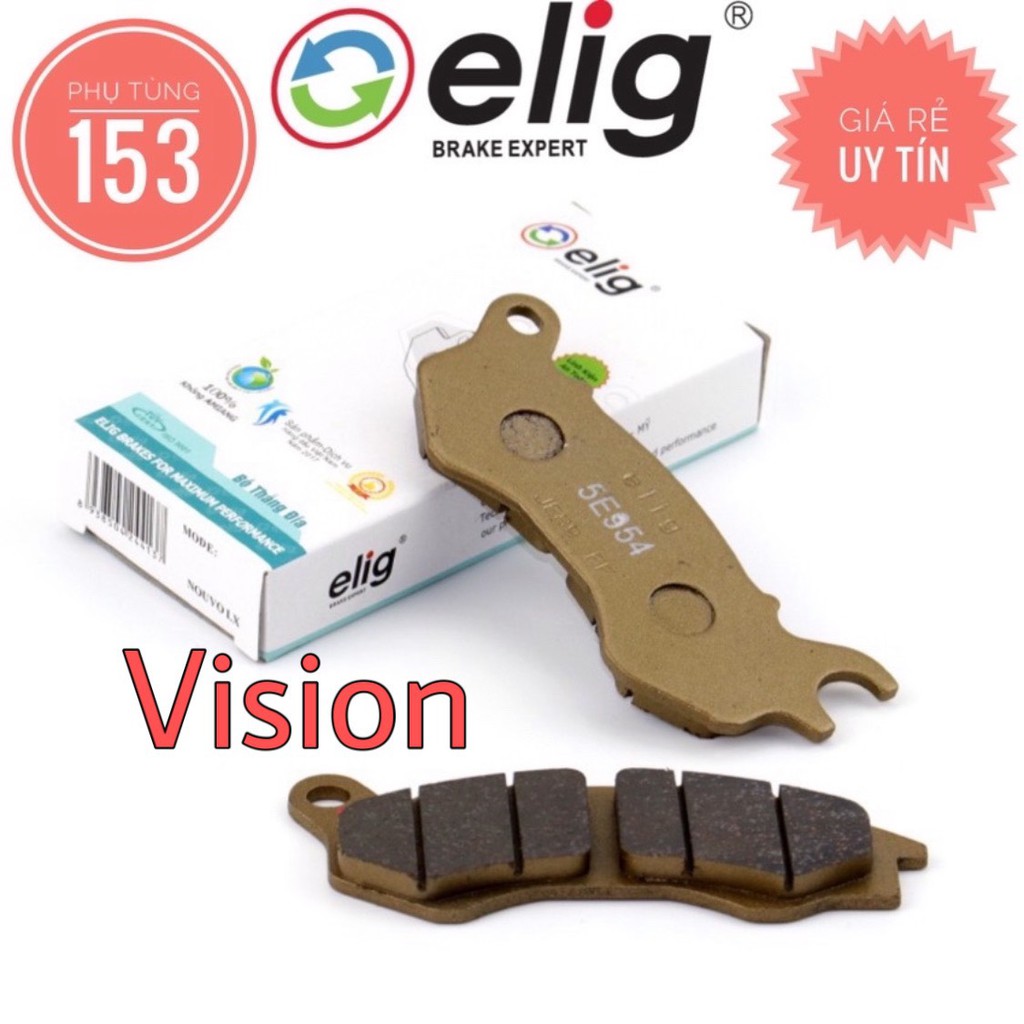 Bố Thắng Đĩa Elig Cho Xe Vision - BỐ ĐĨA ELIG - PHỤ TÙNG 153