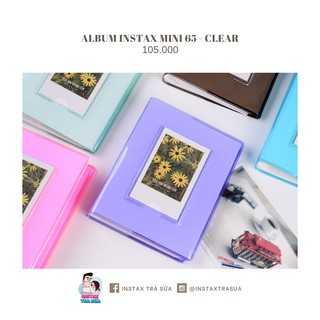 ALBUM INSTAX MINI (65 ảnh) - CLEAR GLOW GLOW!!