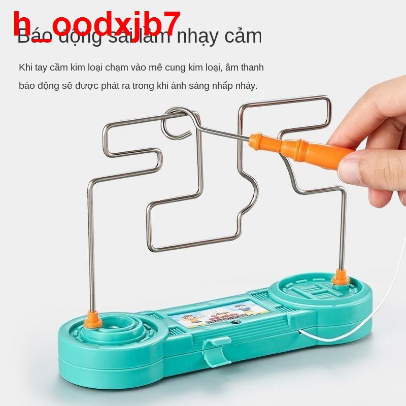 Creative FireWire Impact Electric Bump Maze Đồ chơi rèn luyện sự tập trung cho trẻ em điện từ Bàn cha mẹ-con Trò Ph