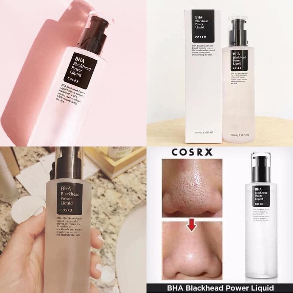 COSRX BHA Blackhead Power Liquid đẩy mụn đầu đen