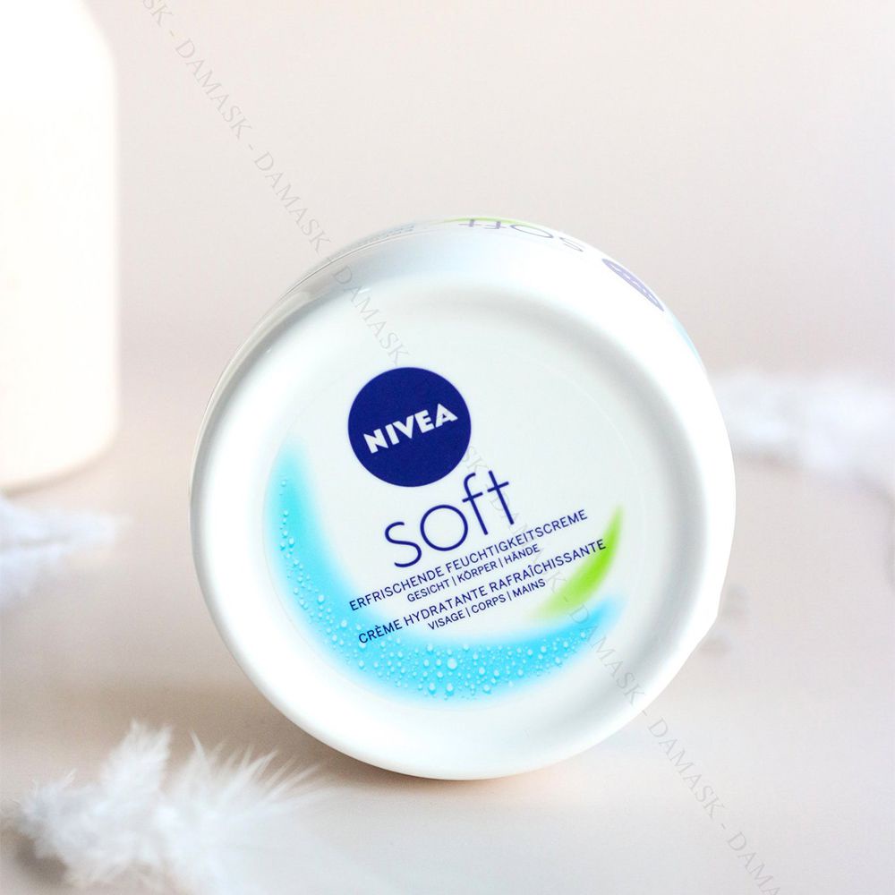 Kem dưỡng Nivea Soft, cấp ẩm làm sang mịn da,hàng nội địa Đức