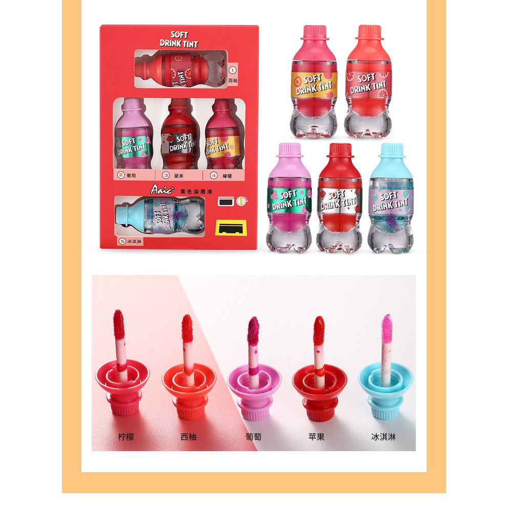 Son tint AAIC chai nước Soft Drink Tint - Nội Địa Trung | BigBuy360 - bigbuy360.vn