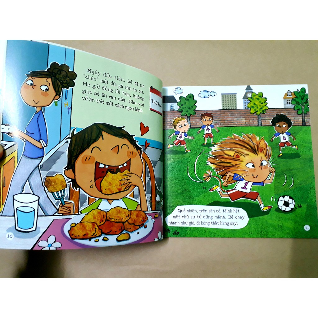 Sách - Combo Bé Khỏe Mỗi Ngày - Nếu không ăn rau thì sao/ Nếu không cắt tóc thì sao/ Nếu nhịn tiểu thì sao (6 Cuốn)