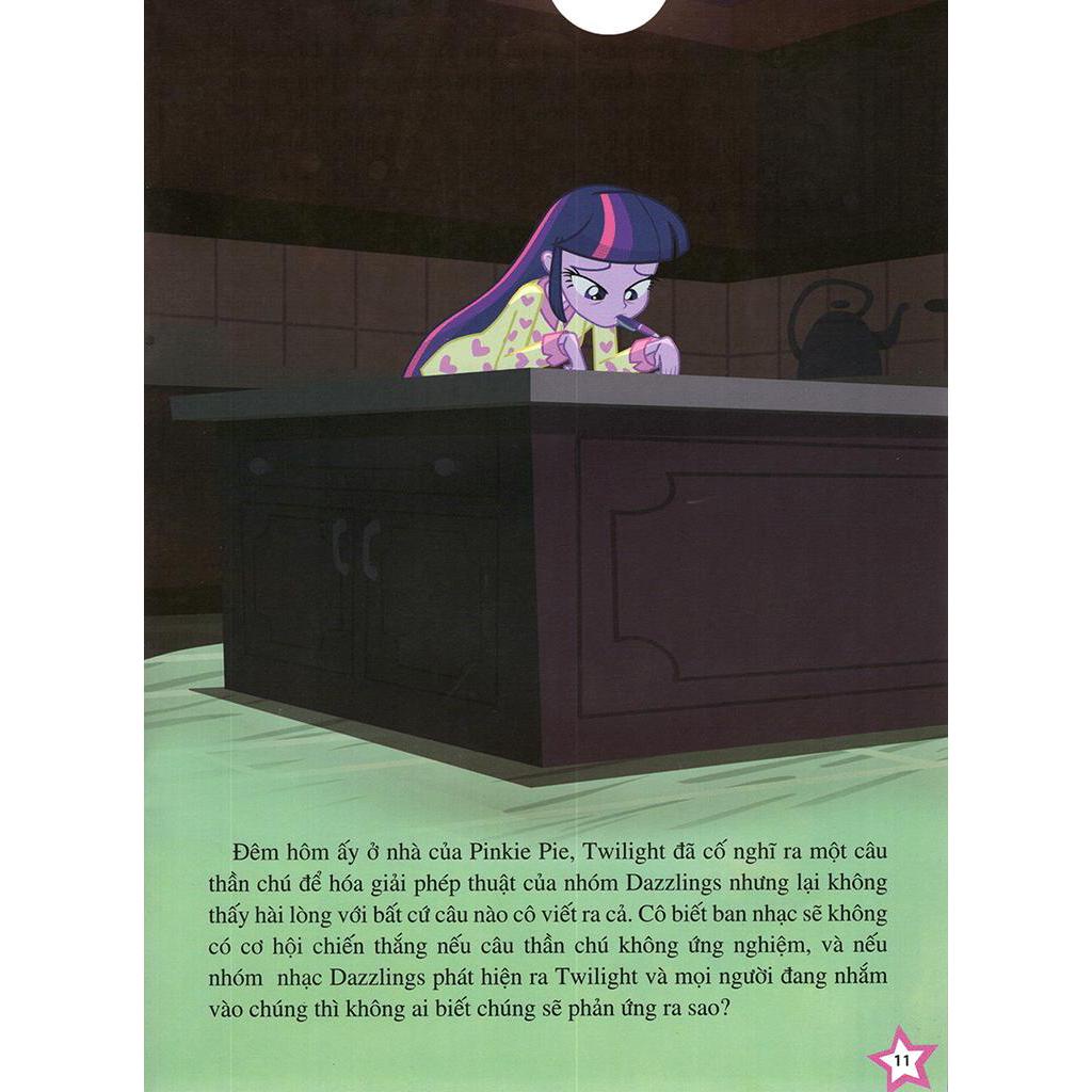 Sách My Little Pony - Rainbow Rocks - Ban Nhạc Cầu Vồng (Hình Dán)