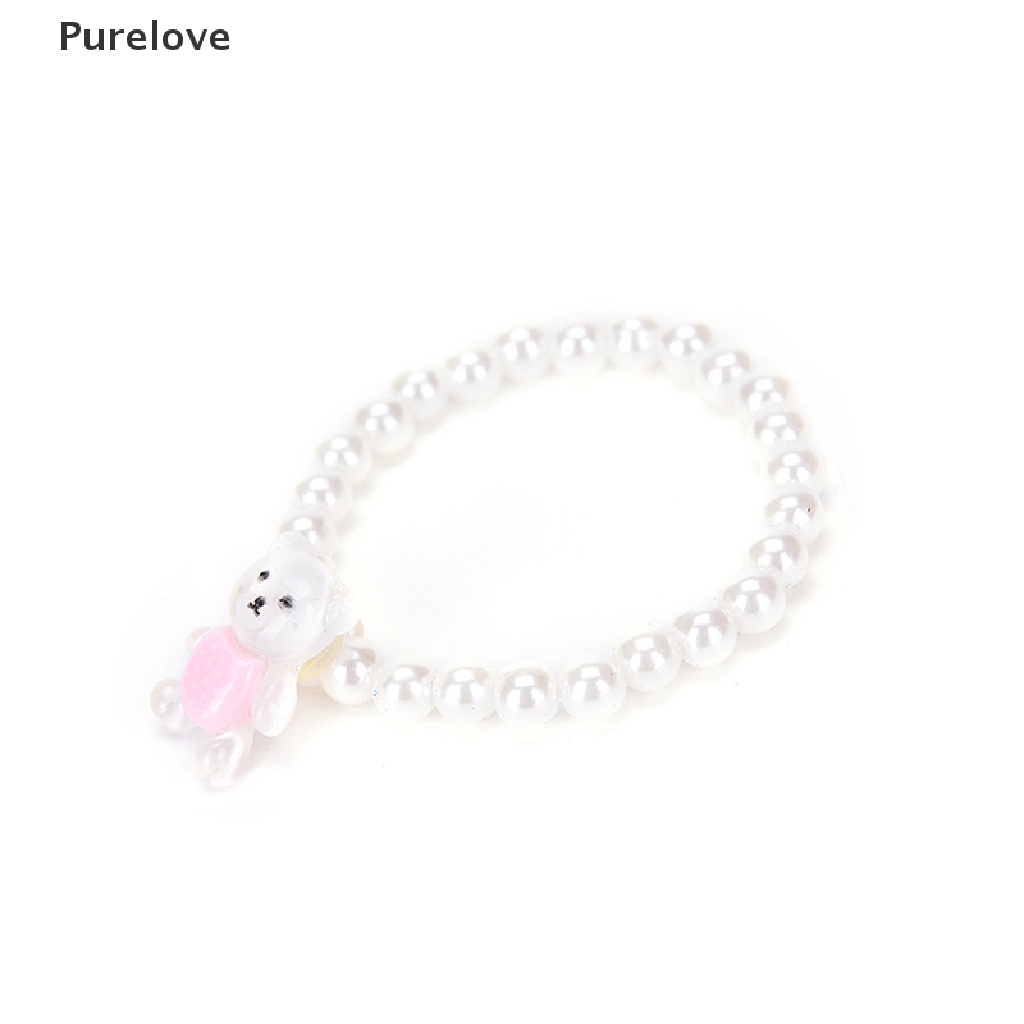 Bộ Vòng Tay + Vòng Tay + Nhẫn Ngọc Trai Phong Cách Công Chúa