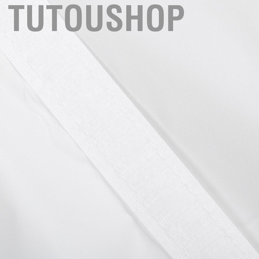 Vải mềm chặn khí nhỏ gọn Tutoushop dùng dán đáy cửa sổ với thiết kế dây kéo tiện lợi