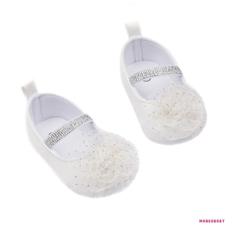 Giày chống trượt in hoa xinh xắn dành cho bé gái tập đi 0-18 tháng