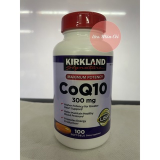 Viên uống hỗ trợ tim mạch CoQ10 Kirkland 100 viên Mỹ