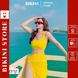 Bikini, đồ bơi đi biển 2 mảnh set 3 món quyến rũ m27 |bikini official 2022