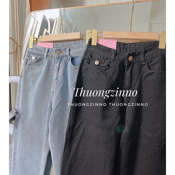 [ẢNH THẬT/Video]Quần baggy Jean dáng mơi chất đẹp phong cách trẻ trung Quần bò baggy dễ phối đồ