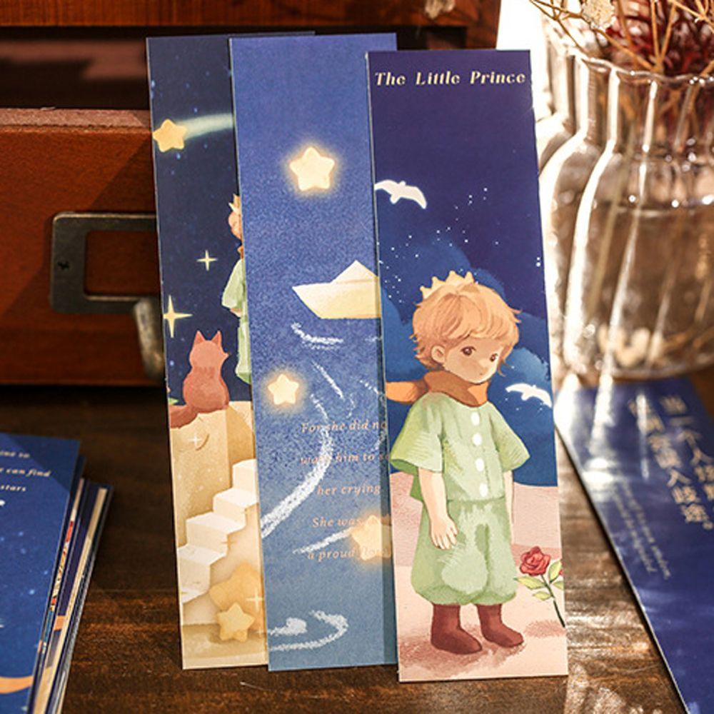 Augustina Star Wish The Little Prince Series Giấy Ghi Chú Đánh Dấu Trang Sách Phong Cách Retro Cho Học Sinh