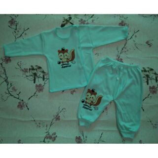 Bộ nỉ cotton Jou hình thú