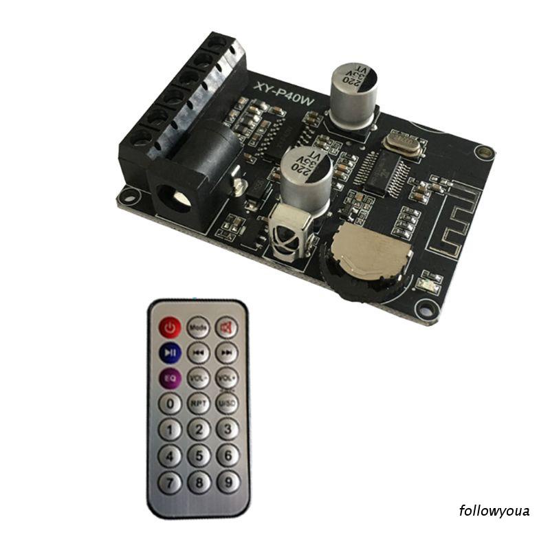 Bảng mạch khuếch đại âm thanh kỹ thuật số XY-P40W Bluetooth