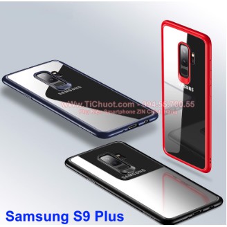 Ốp lưng Samsung S9 Plus Likgus Cứng Trong Viền dẻo màu