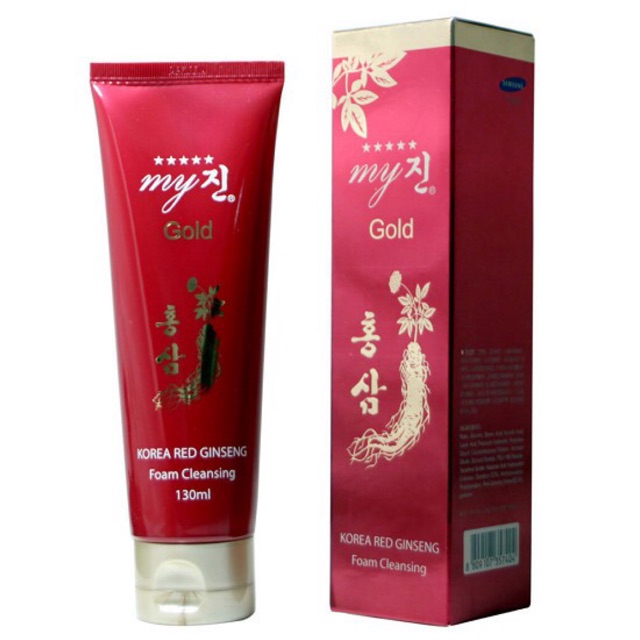 SỮA RỬA MẶT Hồng Sâm Korea Red Gingseng Foam Cleansing 130ml