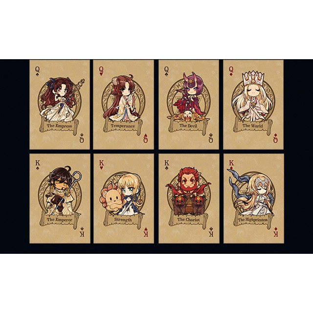 Bộ bài tây Tarot Fate/Journey / FGO / Fate Grand Order  Tsuper