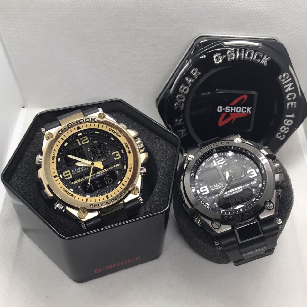 Đồng hồ nam G-shock  MTG S1000 Original _ Kim-điện tử_Chống nước 5ATM_Viền Thép không gỉ,Mặt kính chống va đập,Nam tính