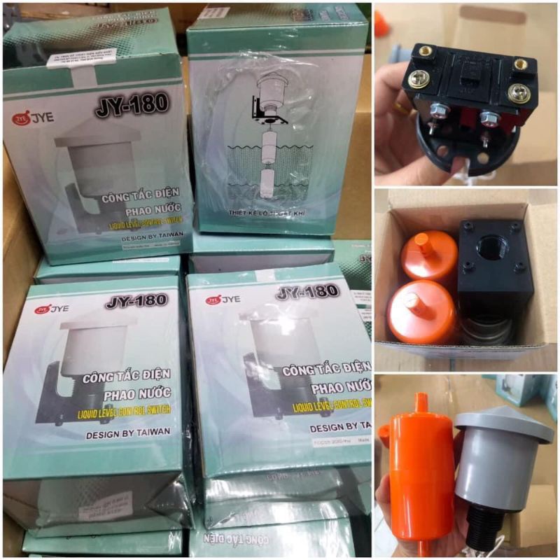 Phao điện bồn nước cao cấp,công tắc phao bơm tự động
