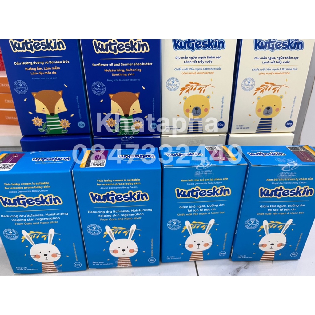 Bộ sản phẩm KUTIESKIN cho bé