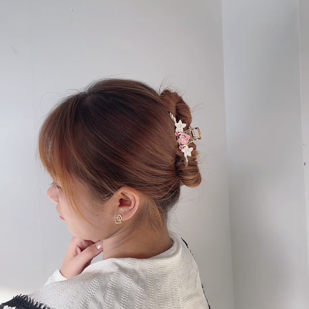 Kẹp tóc BB có hình hoạt hình dễ thương dành cho nữ