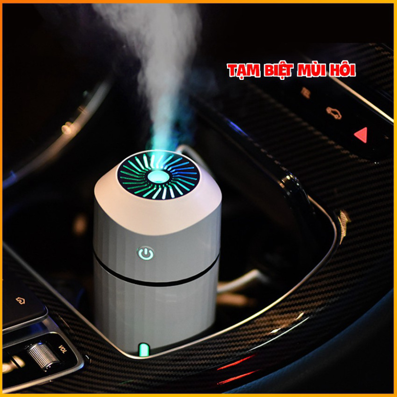 Máy phun sương tạo độ ẩm ô tô, máy khuếch tán tinh dầu 320ML- Tặng tinh dầu, BH 3 tháng TEKO Store