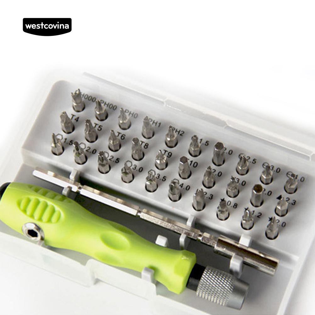Bộ tua vít 30 đầu thay thế tiện lợi cho sửa chữa và chất lượng cao
